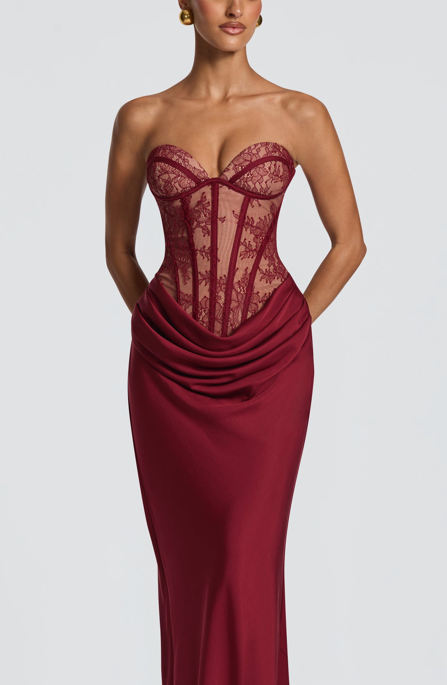 Miriam™ - Vestido Kathleen Burdeos