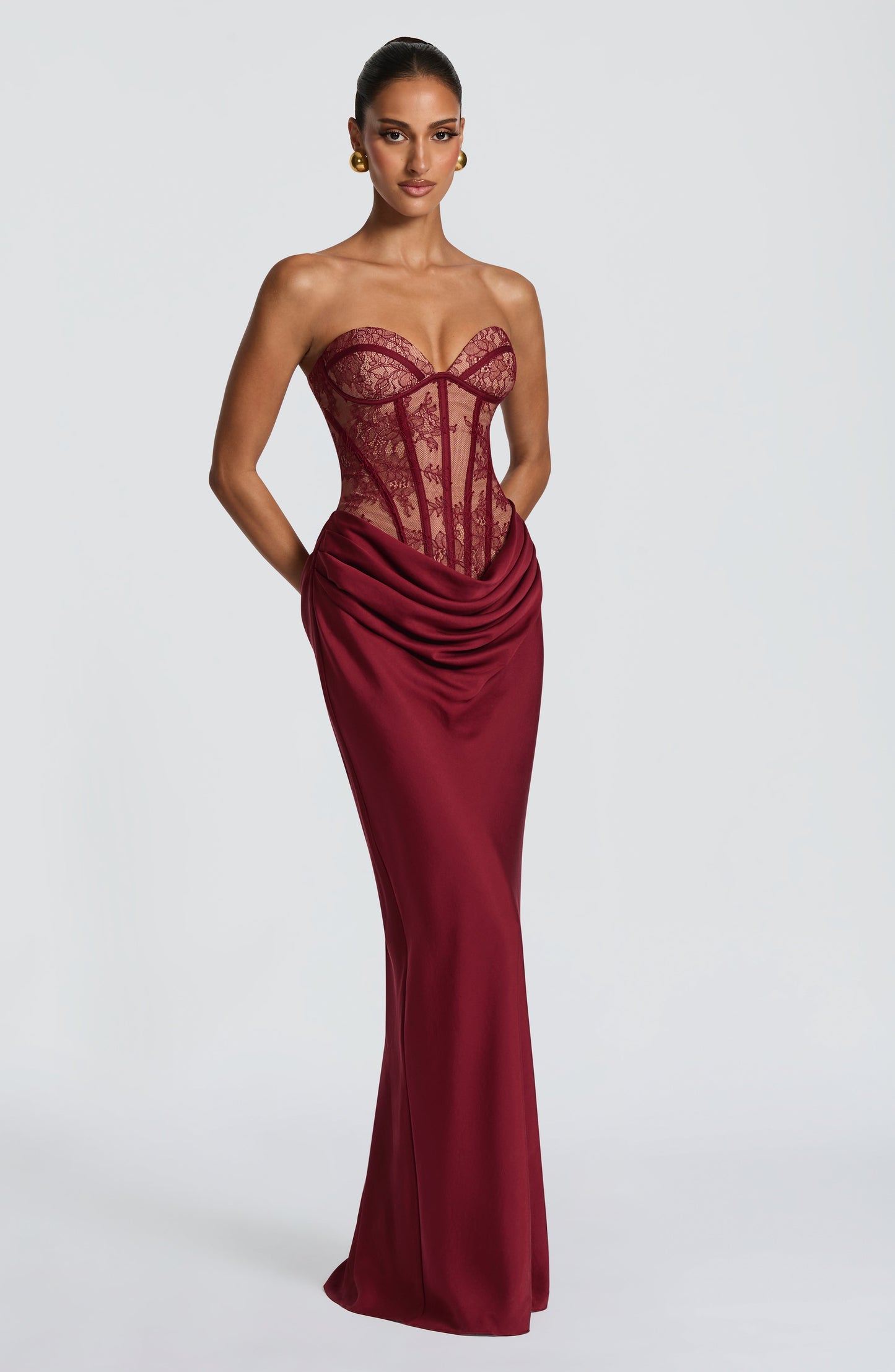 Miriam™ - Vestido Kathleen Burdeos
