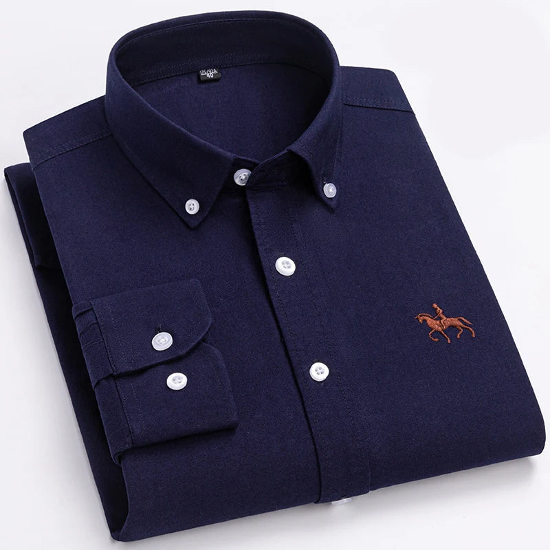 Camisa elegante de algodón