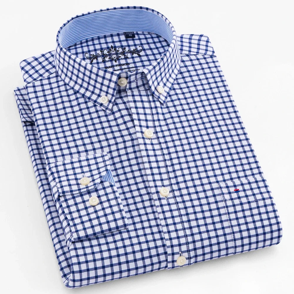Camisa elegante de algodón