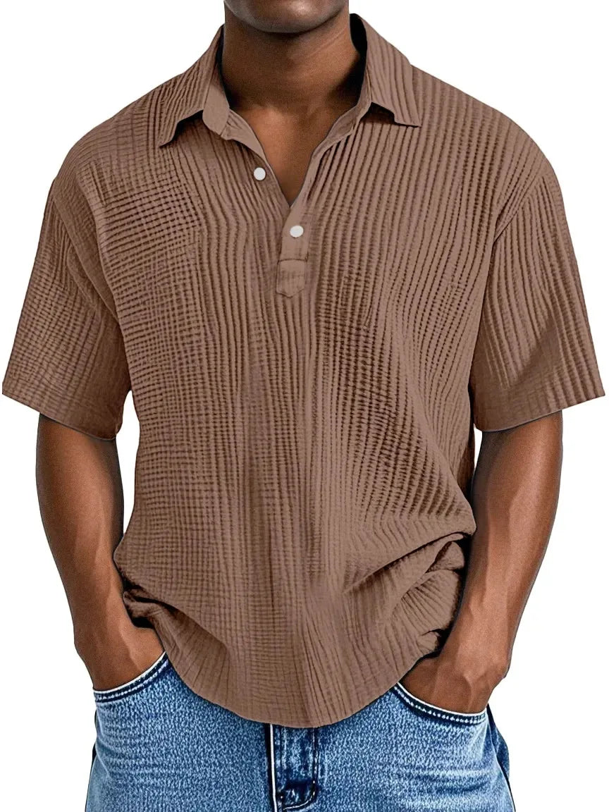 Varel | Camicia estiva retrò da uomo