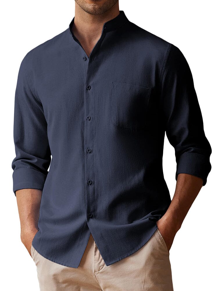 Camisa Casual Suave 100% Algodón