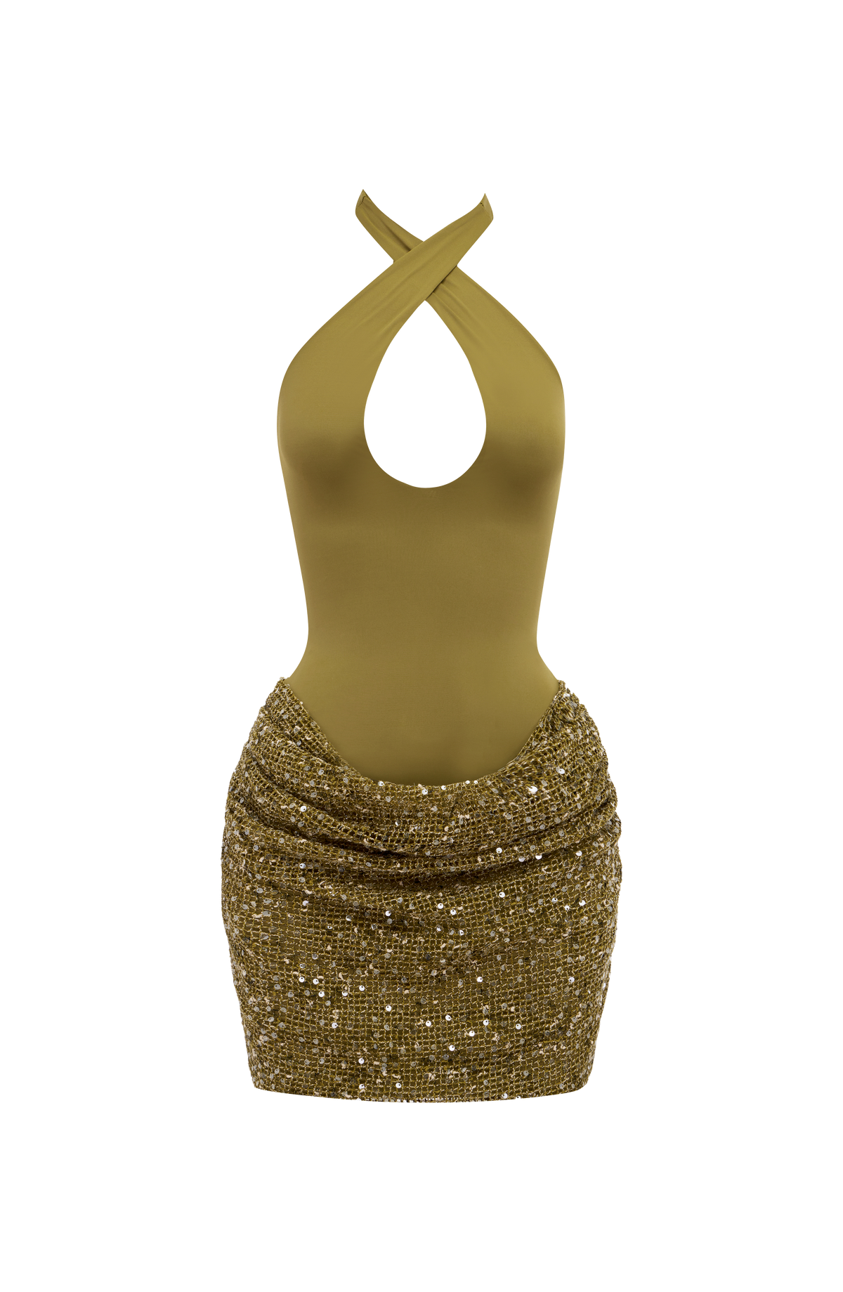 Marisol™ - Vestido Mini Brillo con Lentejuelas