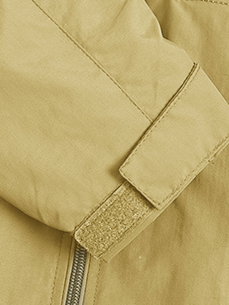 Chaqueta Informal Transpirable con Capucha para Exterior