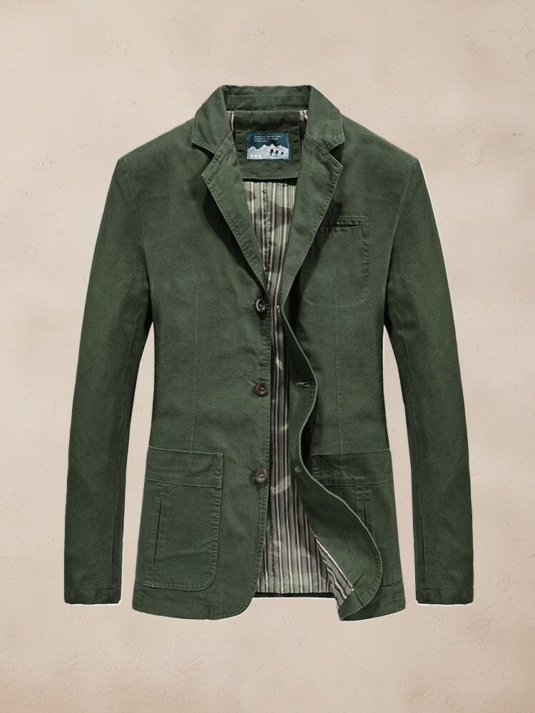 Chaqueta de Traje de Alto Rendimiento 100% Algodón