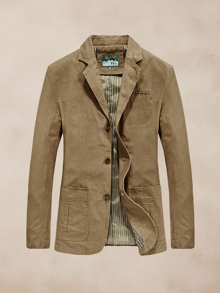 Chaqueta de Traje de Alto Rendimiento 100% Algodón
