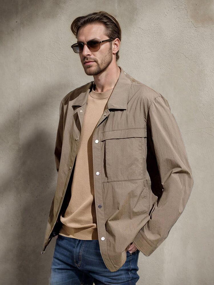 Chaqueta Ligera de Uso General con Bolsillos
