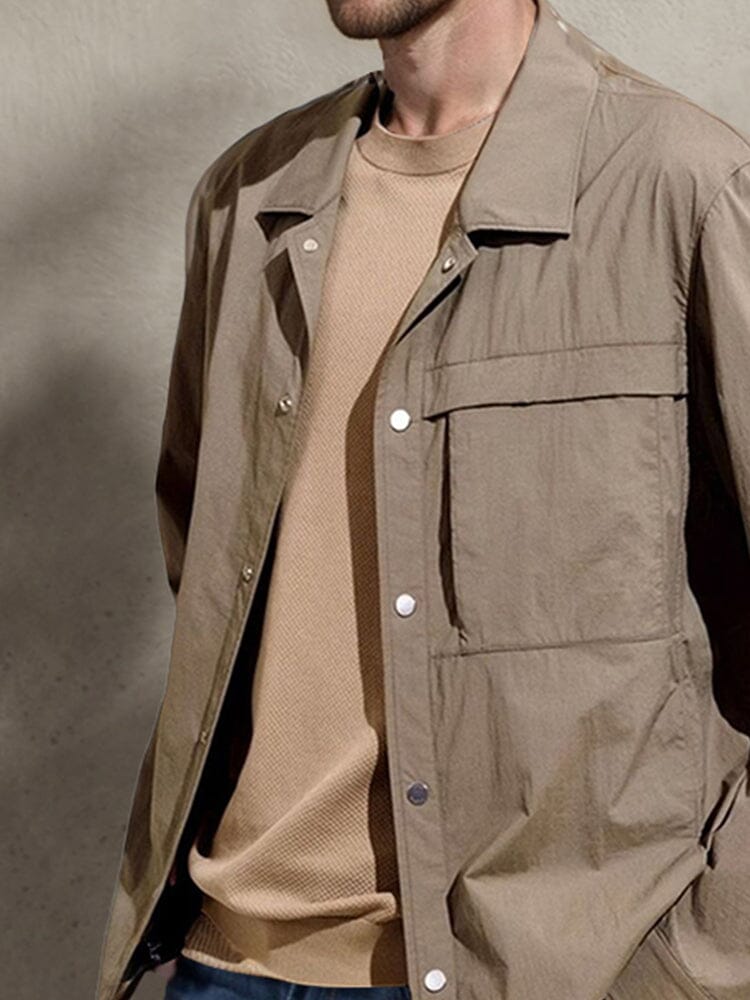 Chaqueta Ligera de Uso General con Bolsillos