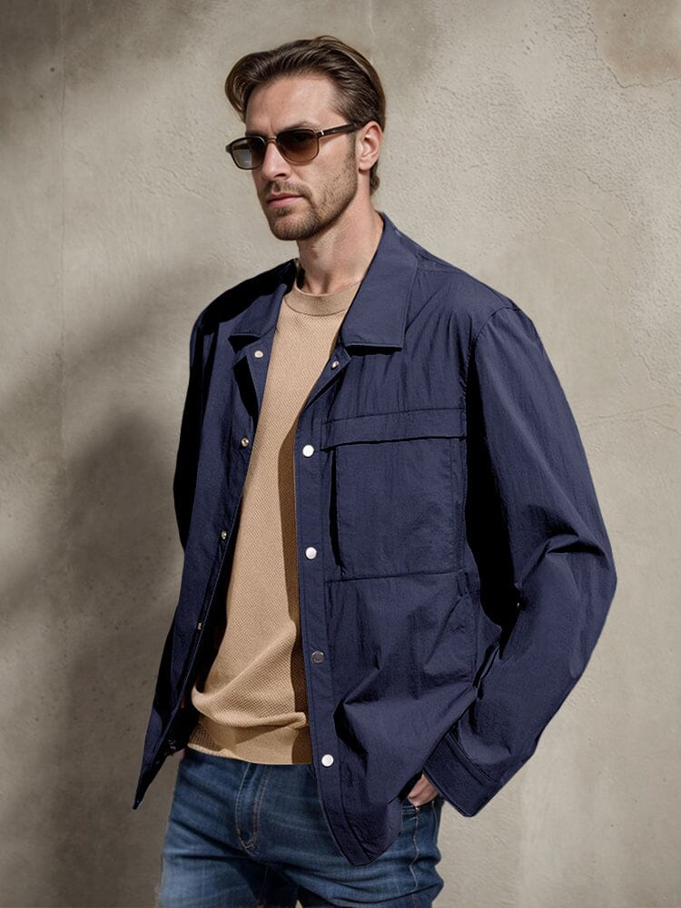 Chaqueta Ligera de Uso General con Bolsillos