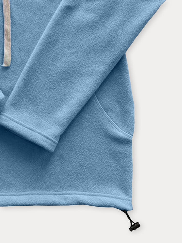 Sudadera con capucha de forro polar cálida y cómoda