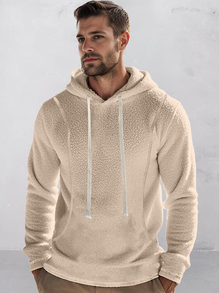Sudadera con capucha de forro polar cálida y cómoda