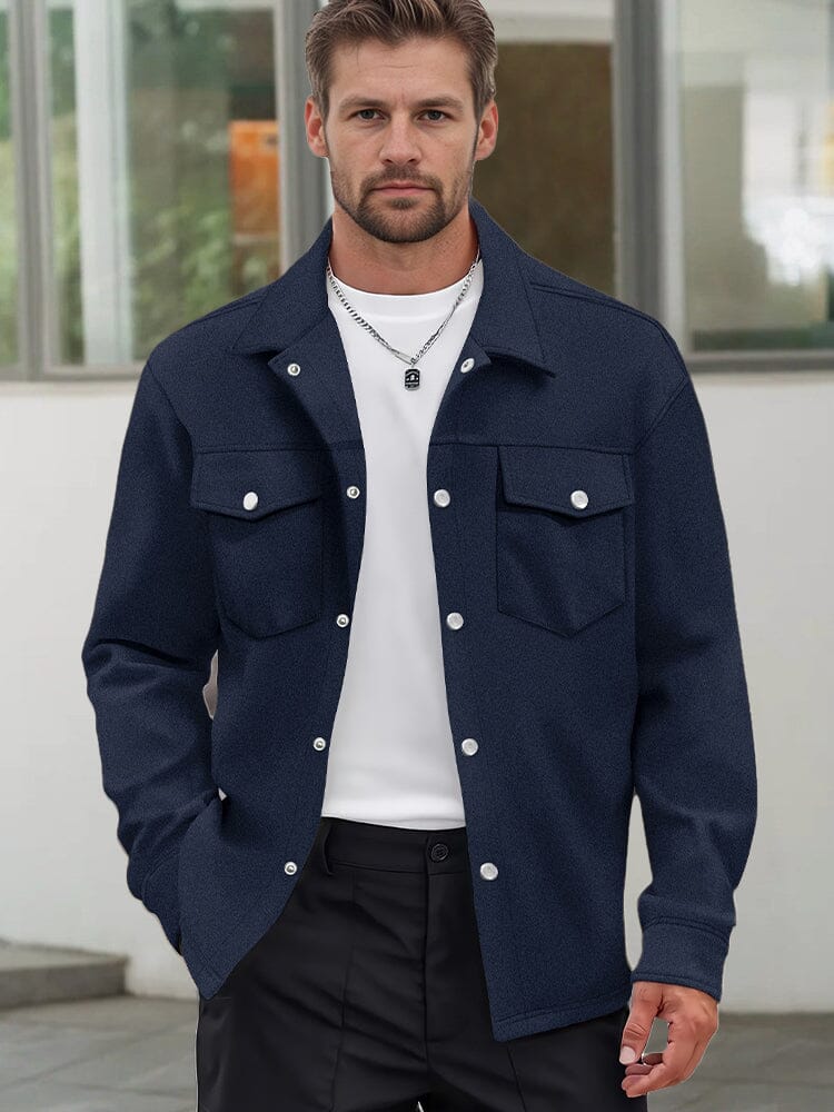 Chaqueta de Ocio con Doble Bolsillo