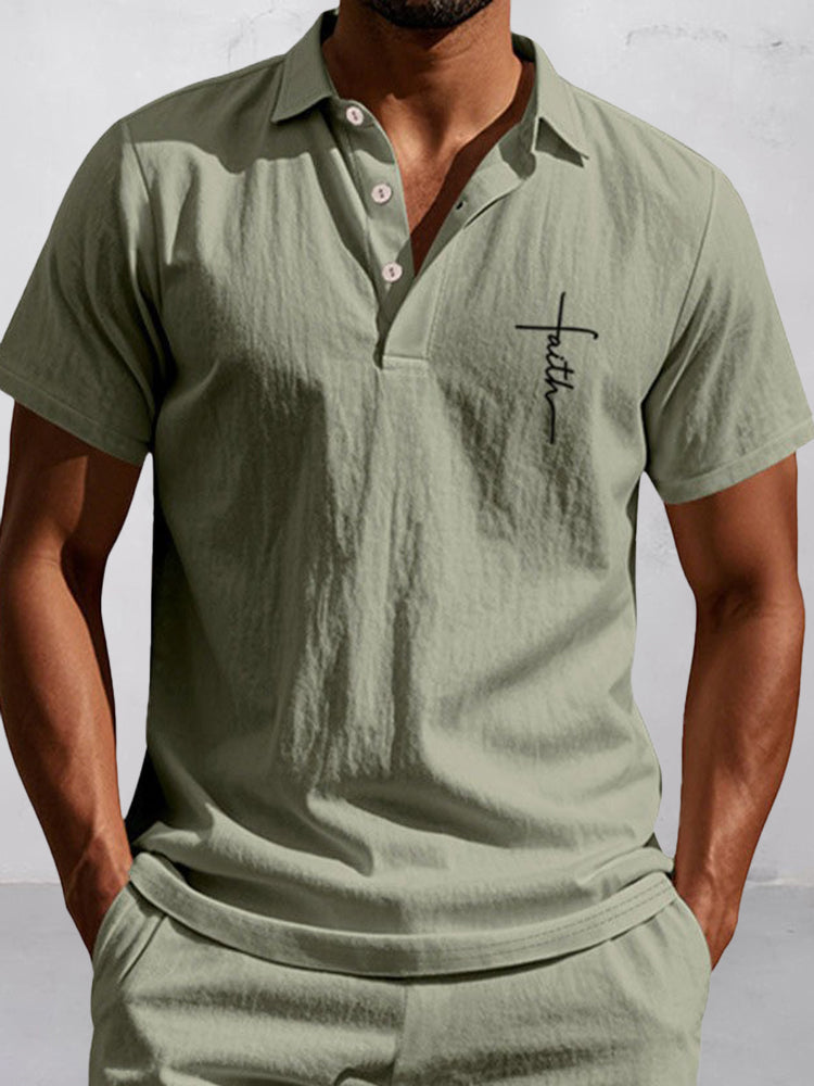 Camisa Esencial en Algodón
