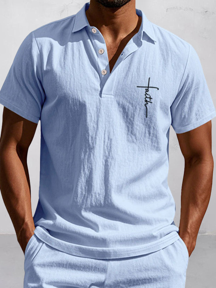 Camisa Esencial en Algodón