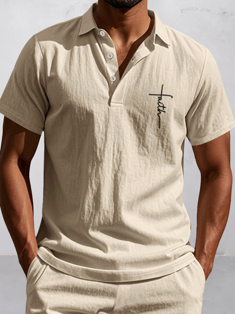 Camisa Esencial en Algodón