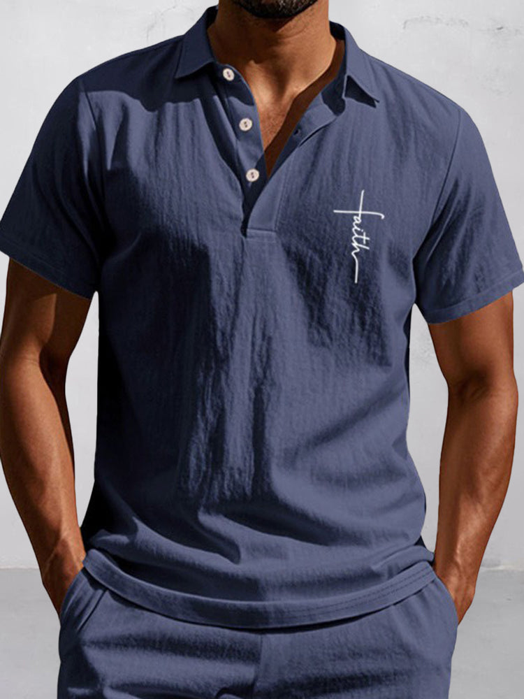 Camisa Esencial en Algodón