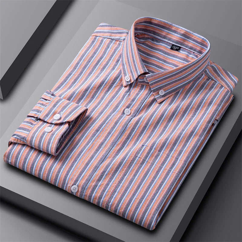 Camisa Oxford elegante para hombre