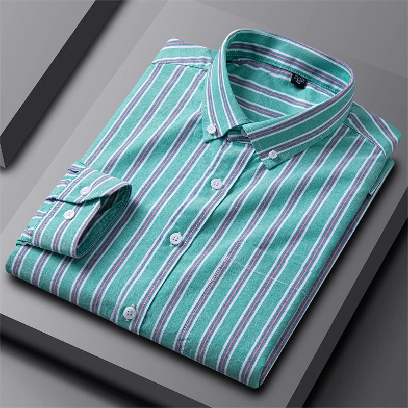 Camisa Oxford elegante para hombre