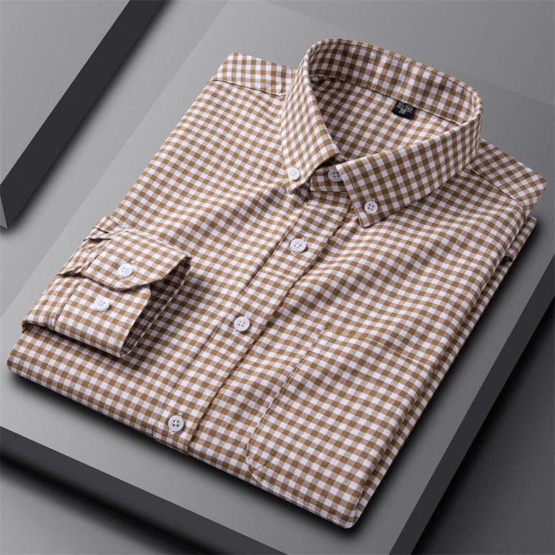Camisa Oxford elegante para hombre