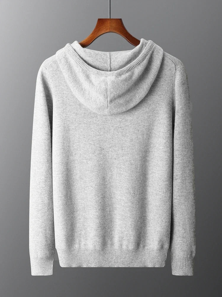 Sudadera con capucha de lana merina de Sirlus
