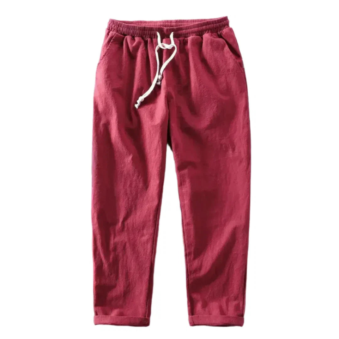 Pantalones de lino