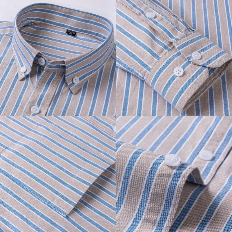 Camisa Oxford elegante para hombre