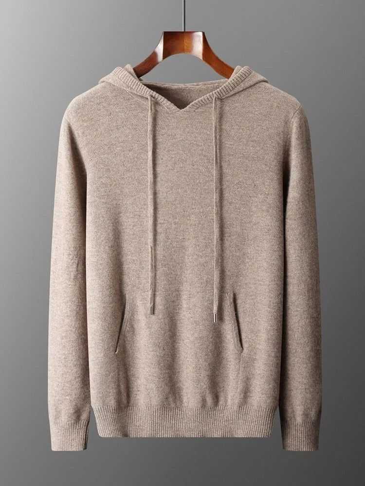 Sudadera con capucha de lana merina de Sirlus