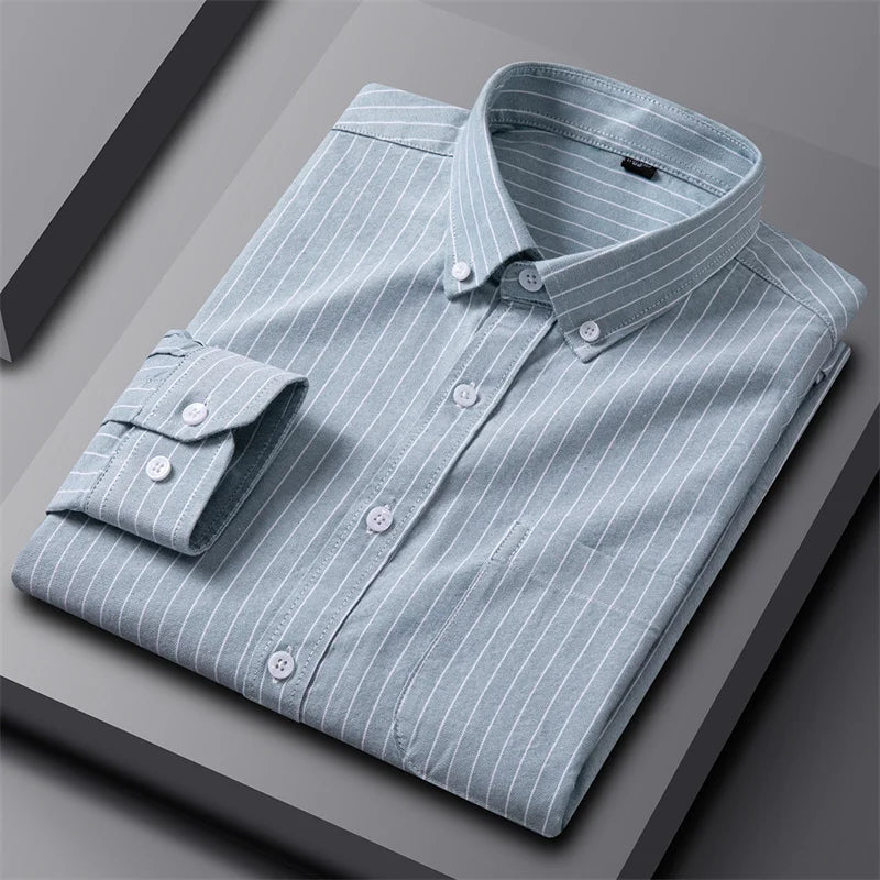 Camisa Oxford elegante para hombre