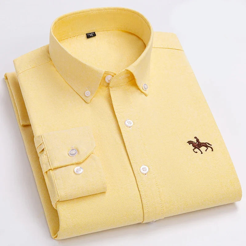 Camisa elegante de algodón