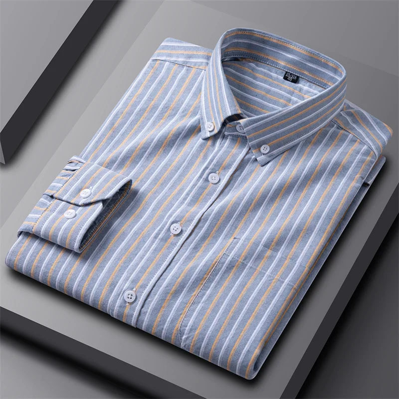 Camisa Oxford elegante para hombre