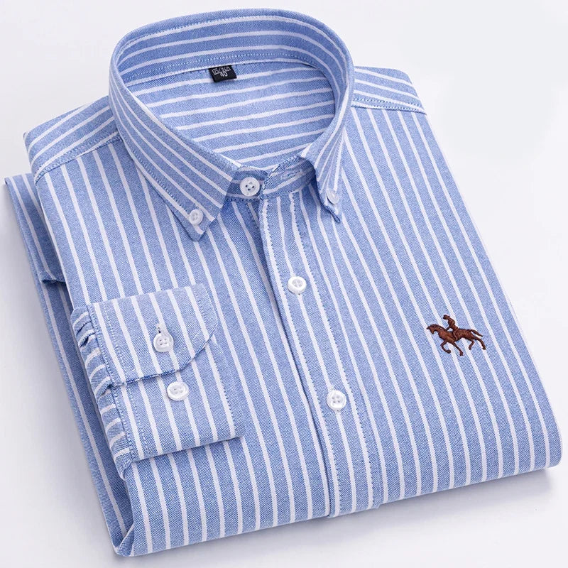 Camisa elegante de algodón