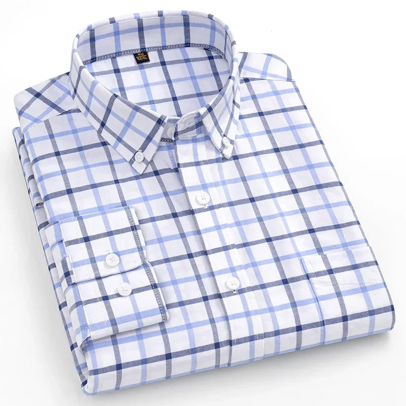 Camisa de algodón Oxford
