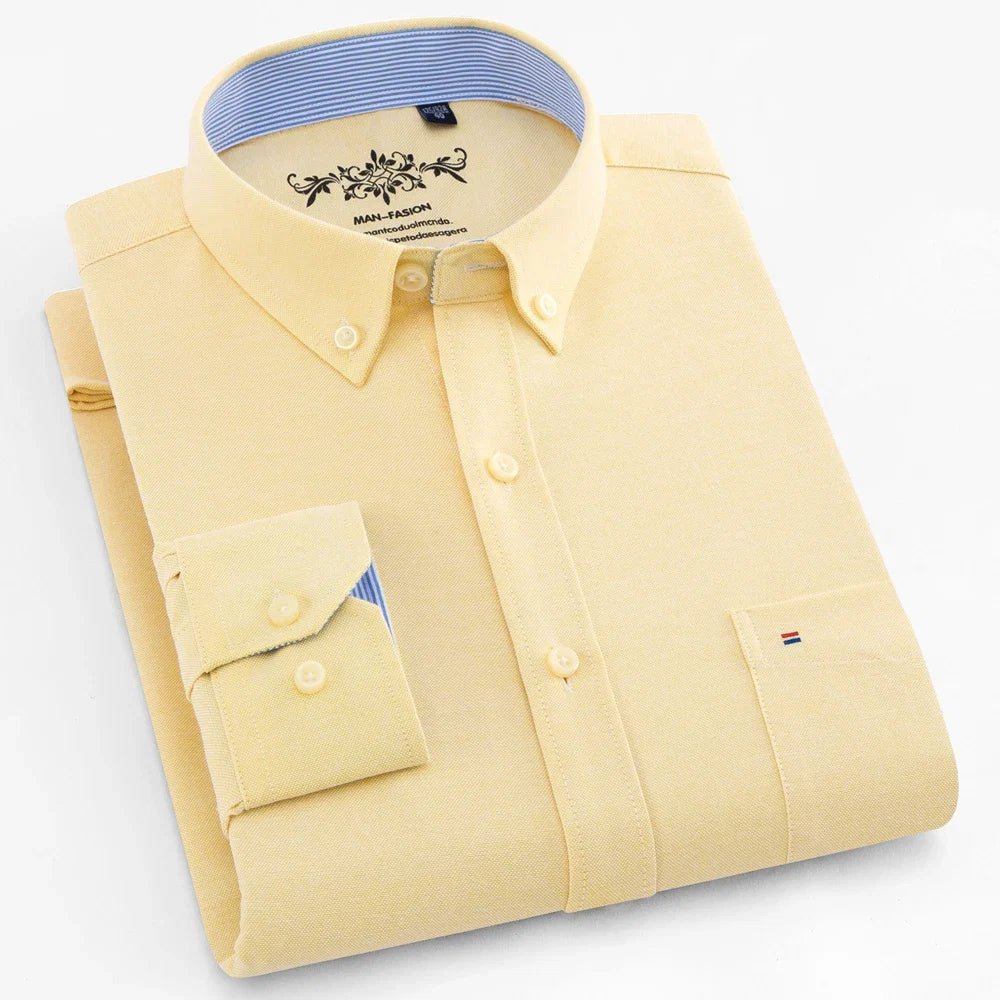 Camisa elegante de algodón