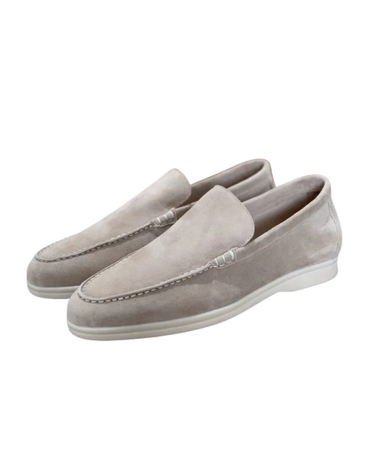Mocasines elegantes de ante