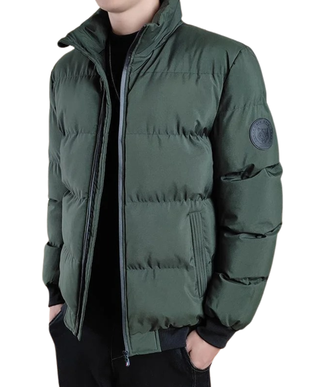 Chaqueta elegante y cortavientos para hombre