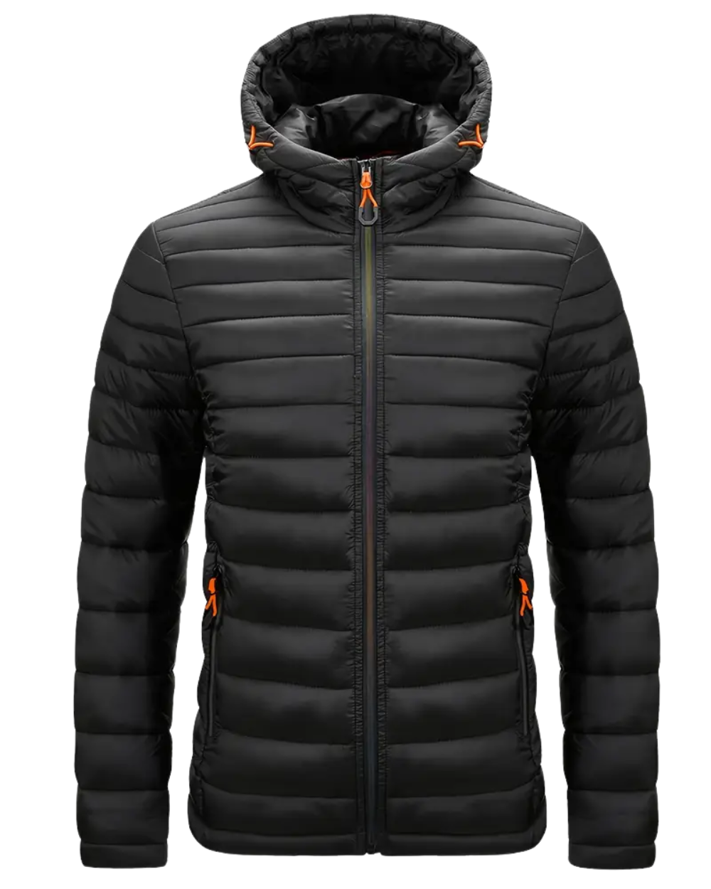 Chaqueta elegante con capucha