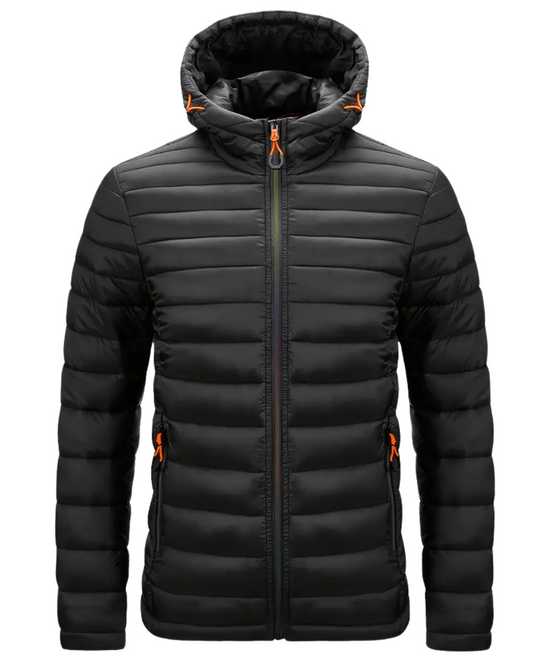 Chaqueta elegante con capucha