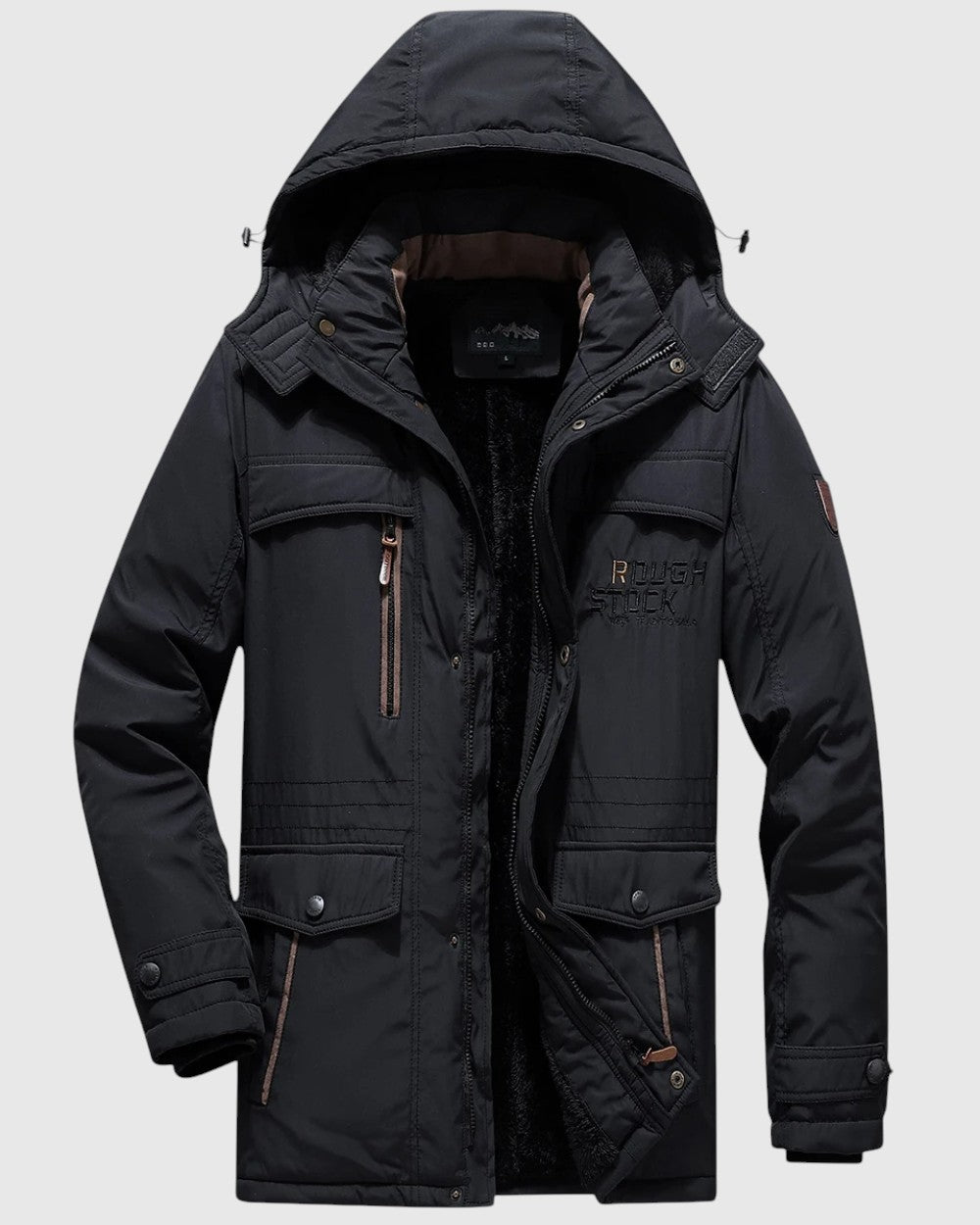 Chaqueta de invierno acolchada de alta calidad