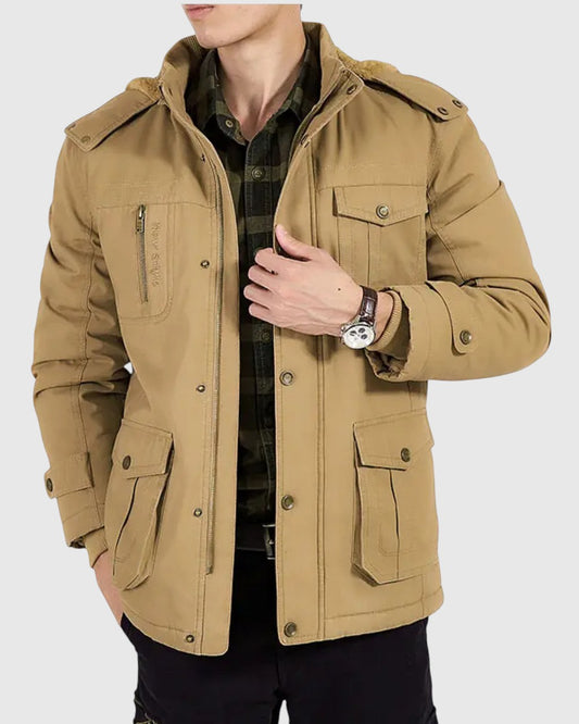 Elegante chaqueta bomber acolchada