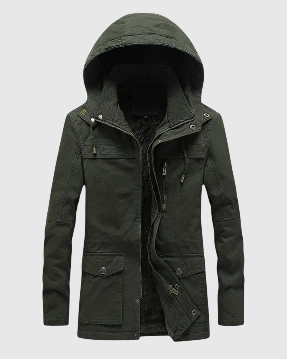 Chaqueta de invierno elegante y cortavientos