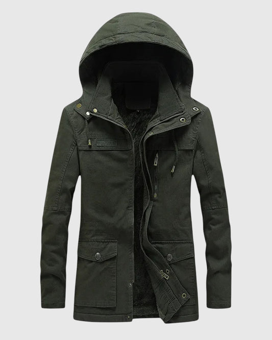 Chaqueta de invierno elegante y cortavientos