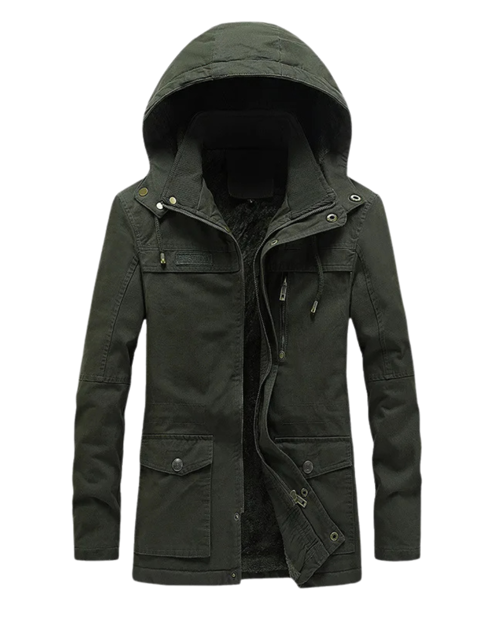 Chaqueta de invierno elegante y cortavientos