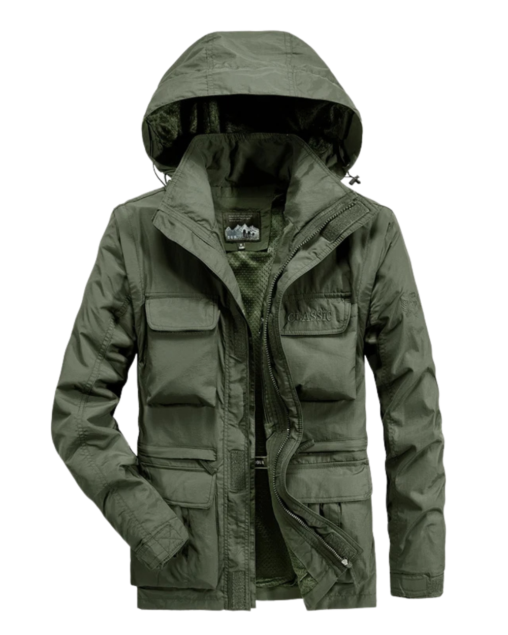 Chaqueta elegante para exterior