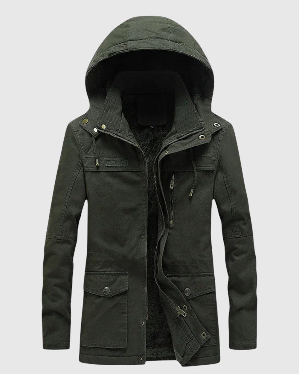 Chaqueta de invierno informal de algodón
