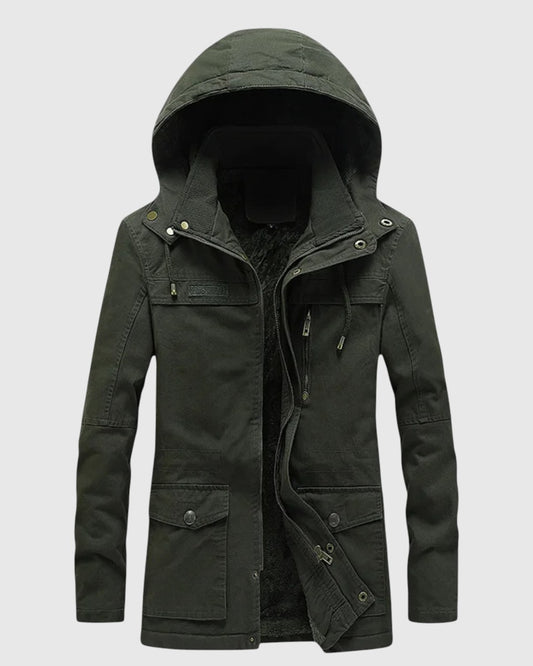 Chaqueta de invierno informal de algodón