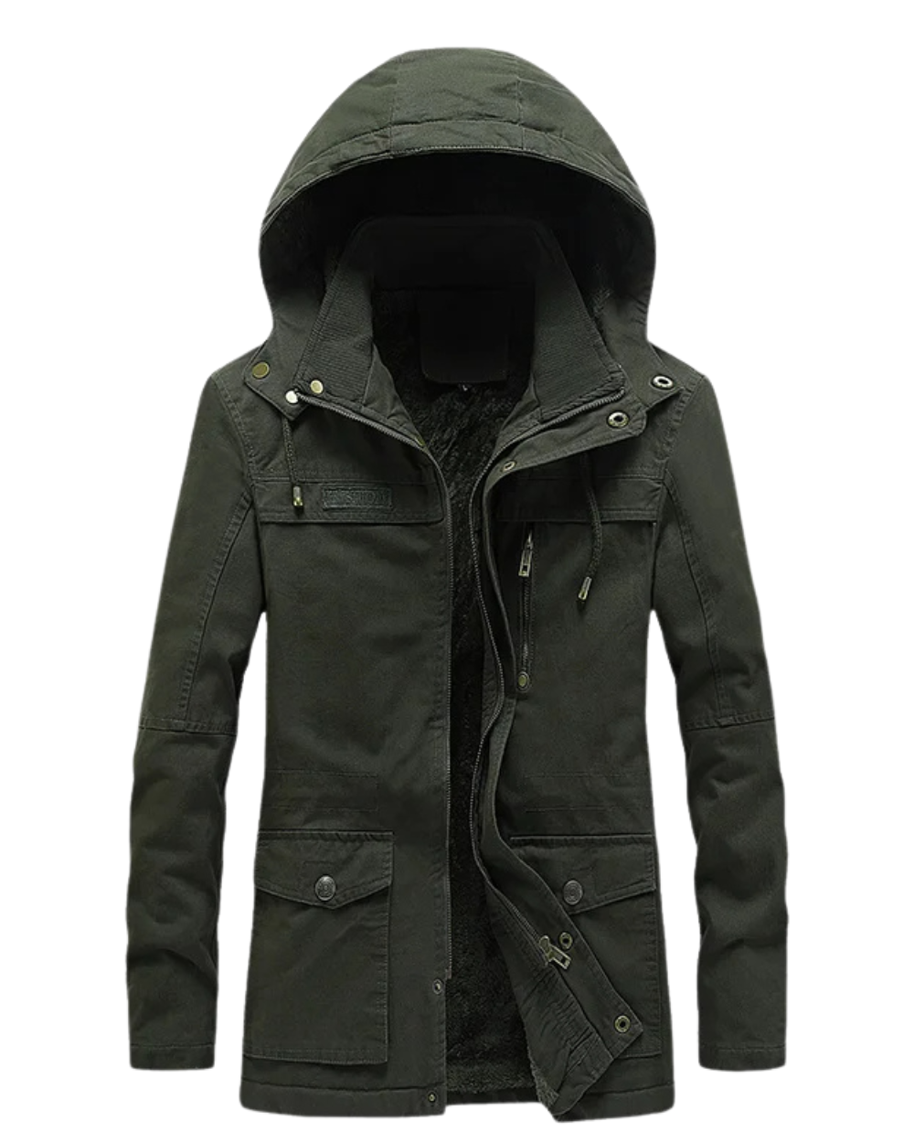 Chaqueta de invierno informal de algodón