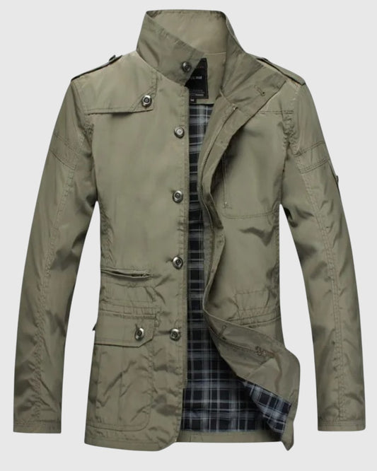 Chaqueta elegante y cortavientos
