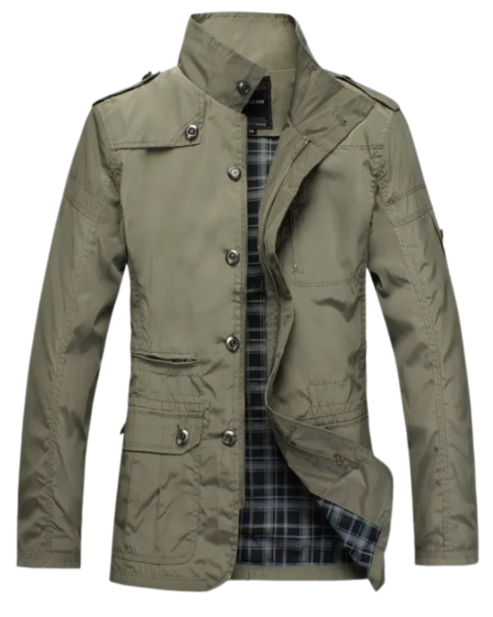Chaqueta elegante y cortavientos