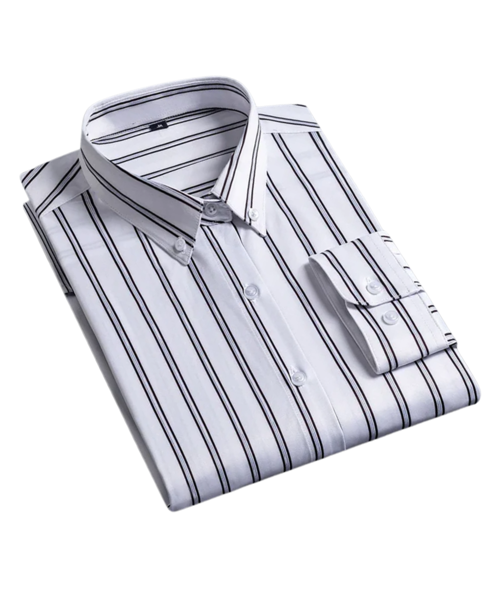 Camisa elegante de rayas para hombre