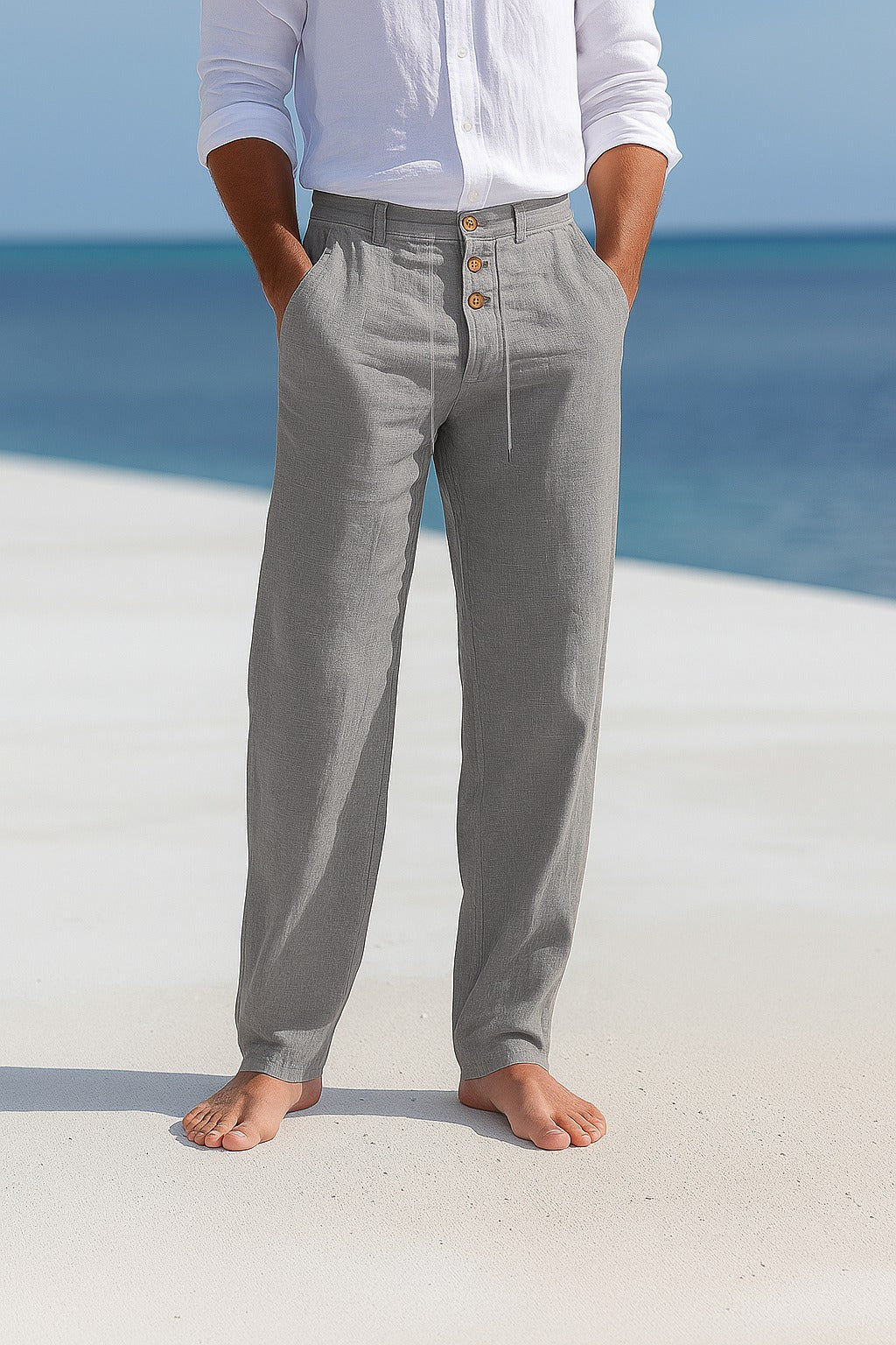 MATEO | Pantalón en Lino Ligero